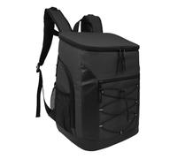 LAPYAPPE Zaino Termico da Pranzo Oxford Isolamento Peva e Design Portatile, per Pranzo la Cesta da Bici, Colore Nero