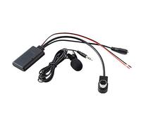 Lapyyne Adattatore Bluetooth AUX per auto, wireless, per chiamate telefoniche, microfono vivavoce per -121B AI-NET -9857-9886