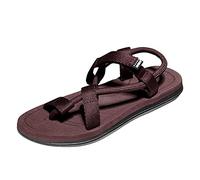 Laquieio Sandali da uomo comodi da uomo, impermeabili, sandali da trekking, in rete, spiaggia, piscina, con flip flop, sport, escursioni, flash del giorno