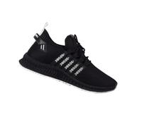 Laquieio Scarpe da ginnastica per la casa degli uomini invernali divertenti scarpe calde foderate antiscivolo per esterni, scarpe calde da corsa, economiche, bianco, 44 EU