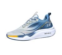 Laquieio Scarpe Trekking Uomo Offerte Sneakers In Pelle Ortopediche Comode Cotone Confortevole e Morbido Vintage Classiche Ginnastica Shoes Regali Personalizzati, grigio, 43 EU