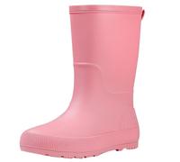 Laquieio Stivali Da Pioggia Donna Adulto Stivali Da Pioggia Medie per Esterni Resistenti al Vento Scarpe da Lavoro da Cucina Stivali di Gomma Per Donna -1, rosa, 41 EU