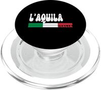 L'Aquila City Italia Vintage Bandiera Italia per gli amanti dei viaggi PopSockets PopGrip per MagSafe