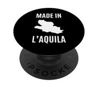 L'Aquila Orgoglio Locale Italia Città Travel Souvenir PopSockets PopGrip Adesivo