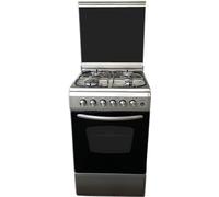 Lar.el Larel CUC.L5005EVX Cucina 50x50 forno ELETTRICO + grill Inox coperchio in vetro