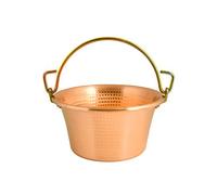 Lar Paiolo in Rame Marca Manico Ad Arco D. 22 Cm Pentola Polenta