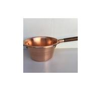 LAR PAIOLO IN RAME PURO GRANITO AL 99,9% 2,5 L CON MANICO IN LEGNO