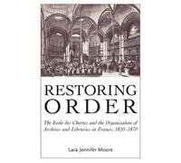 Lara Jennifer Moore Restoring Order (Tascabile)