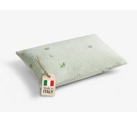 LARA MORADA - 1 Cuscino Memory Foam Anallergico e Antiacaro, 100% Made In Italy - Guanciale Ortopedico per Cervicale con Federa Aloe Vera, 70x40 cm - Deluxe, H13