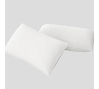 LARA MORADA - Set 2 Cuscino Memory Foam, Saponetta In Memory, Made In Italy, 100% Anallergico e Antiacaro, Ortopedico, Cuscino Memory Foam Cervicale, 70x40 cm, Mod: Deluxe, H11