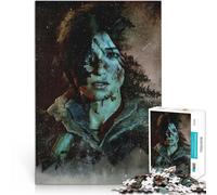 LARA SPAVENTATA Puzzle 1000 pezzi per adolescenti Aiuta il cervello ad allenare i giocattoli che creano dipendenza per coltivare la pazienza gioco di sfida unico 38x26cm