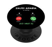 L'Arabia Saudita sta chiamando e devo andare in viaggio PopSockets PopGrip Adesivo