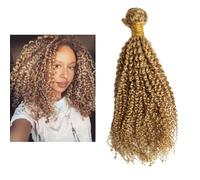 Larafona Capelli veri capelli umani 100% Remy Virgin Hair Weave Curly 100 g/pc 60 cm
