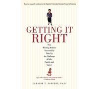 Laraine T. Zappert Getting It Right (Tascabile)