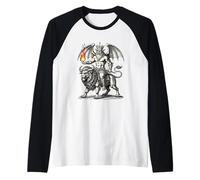 L'araldo del Caos Asmodeus Maglia con Maniche Raglan