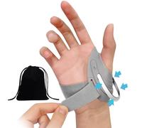 Laralily Tutore Pollice,Tutore per Rizoartrosi,Tutore Pollice Sinistro,Tutore Pollice Sinistro,per Alleviare Il Dolore da Artrite e Tendinite,Viene Fornito con 1 Custodia(Grigio,M,Meno di 21 Cm)