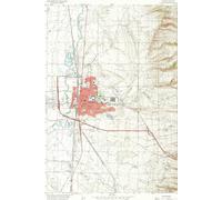 Laramie Map Journal: Vintage Map Notebook