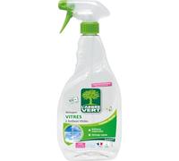L'Arbre Vert - Spray pulente per superfici in vetro, fragranza: menta, 740 ml, lotto da 3