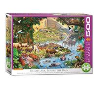 EuroGraphics- Noah's Ark Before The Rain by Steve Crisp 300-Piece Puzzle Animale, Multicolore, 48 x 68 cm, 6000-0983