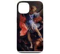 L'Arcangelo Michele sconfigge Satana di Guido Reni (1635) Custodia per iPhone 13