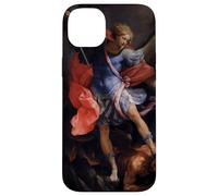 L'Arcangelo Michele sconfigge Satana di Guido Reni (1635) Custodia per iPhone 14 Plus