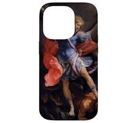 L'Arcangelo Michele sconfigge Satana di Guido Reni (1635) Custodia per iPhone 14 Pro