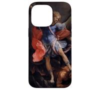 L'Arcangelo Michele sconfigge Satana di Guido Reni (1635) Custodia per iPhone 14 Pro Max