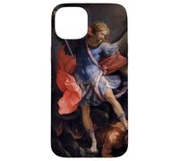L'Arcangelo Michele sconfigge Satana di Guido Reni (1635) Custodia per iPhone 15 Plus