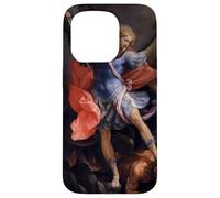 L'Arcangelo Michele sconfigge Satana di Guido Reni (1635) Custodia per iPhone 15 Pro