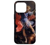 L'Arcangelo Michele sconfigge Satana di Guido Reni (1635) Custodia per iPhone 16 Pro