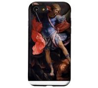 L'Arcangelo Michele sconfigge Satana di Guido Reni (1635) Custodia per iPhone SE (2020) / 7/8