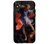 L'Arcangelo Michele sconfigge Satana di Guido Reni (1635) Custodia per iPhone X/XS