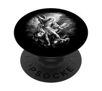 L'Arcangelo San Michele che sconfigge la fede cristiana di Satana PopSockets PopGrip Adesivo