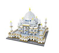 Larcele 1160 mattoni da costruzione di fama mondiale per bambini e adulti KLJM-03 (Taj Mahal, India)