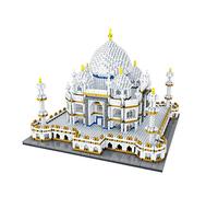 Larcele 3950 Pezzi Micro Edificio Costruzioni Bozzello Kit Mini Mattoni Giocattolo per Età superiore ai 12 Anni KLJM-03 (Taj Mahal, India)