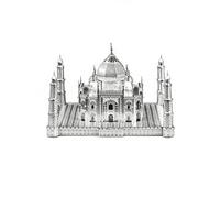 Larcele Puzzle Metallo 3D Taj Mahal da 14 Anni JSPT-01