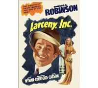 Larceny, Inc. (DVD) Broderick Crawford Jack Carson Edward G. Robinson Jane Wyman