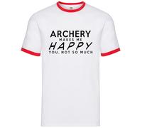 L'Arco Mi Rende Felice, A Te Non Tanto - Ringer Uomo - Amore Per Gli Arcieri