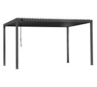 L'Arcolaio Pergola Bioclimatica Garage 3x4 m Antracite Alluminio
