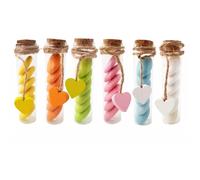 L'Arcolaio Provetta Vetro con Tappo Sughero 12 x 2,5 Cm 24 Pz