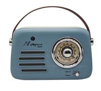 L'Arcolaio Radio Vintage Bluetooth 22 x 9 x 19 Cm Blu