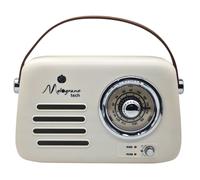 L'Arcolaio Radio Vintage Bluetooth 22 x 9 x 19 Cm Panna