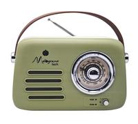 L'Arcolaio Radio Vintage Bluetooth 22 x 9 x 19 Cm Verde