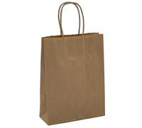 L'Arcolaio Shopper Kraft Avana Regali Natalizi 54X14X45 Cm Cf 10 Pz