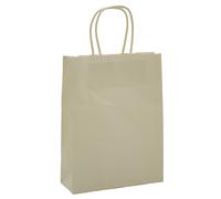 L'Arcolaio Shopper Kraft Panna Regali Natalizi 54X14X45 Cm Cf 10 Pz