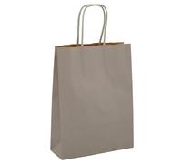 L'Arcolaio Shopper Kraft Tortora Regali Natalizi 18x7x24 cm Cf 10 pz