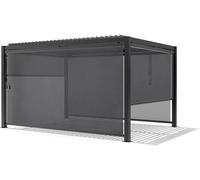 L'Arcolaio Tenda Oscurante Autoavvolgente Pergola Textilene 4m Antracite