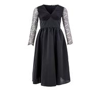 Lardini Black Polyester Cocktail Dress - IT40|S