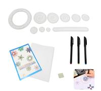 Larebidtex Spirograph Deluxe Set, Kit di Disegno Geometrico per Bambini, 26 Pezzi con Righelli e Ingranaggi, Strumento Creativo per Arte Mandala, Gioco Educativo e Regalo Perfetto