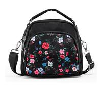 LaRechor - Mini borsa a tracolla per donna, borsa a mano, borsa a spalla, mini zaino, nylon, borsa da donna, Mittelgroße, Contemporaneo